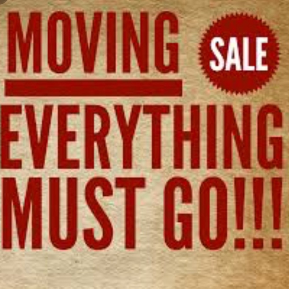 I’m moving in a week soo everything MUST GO!